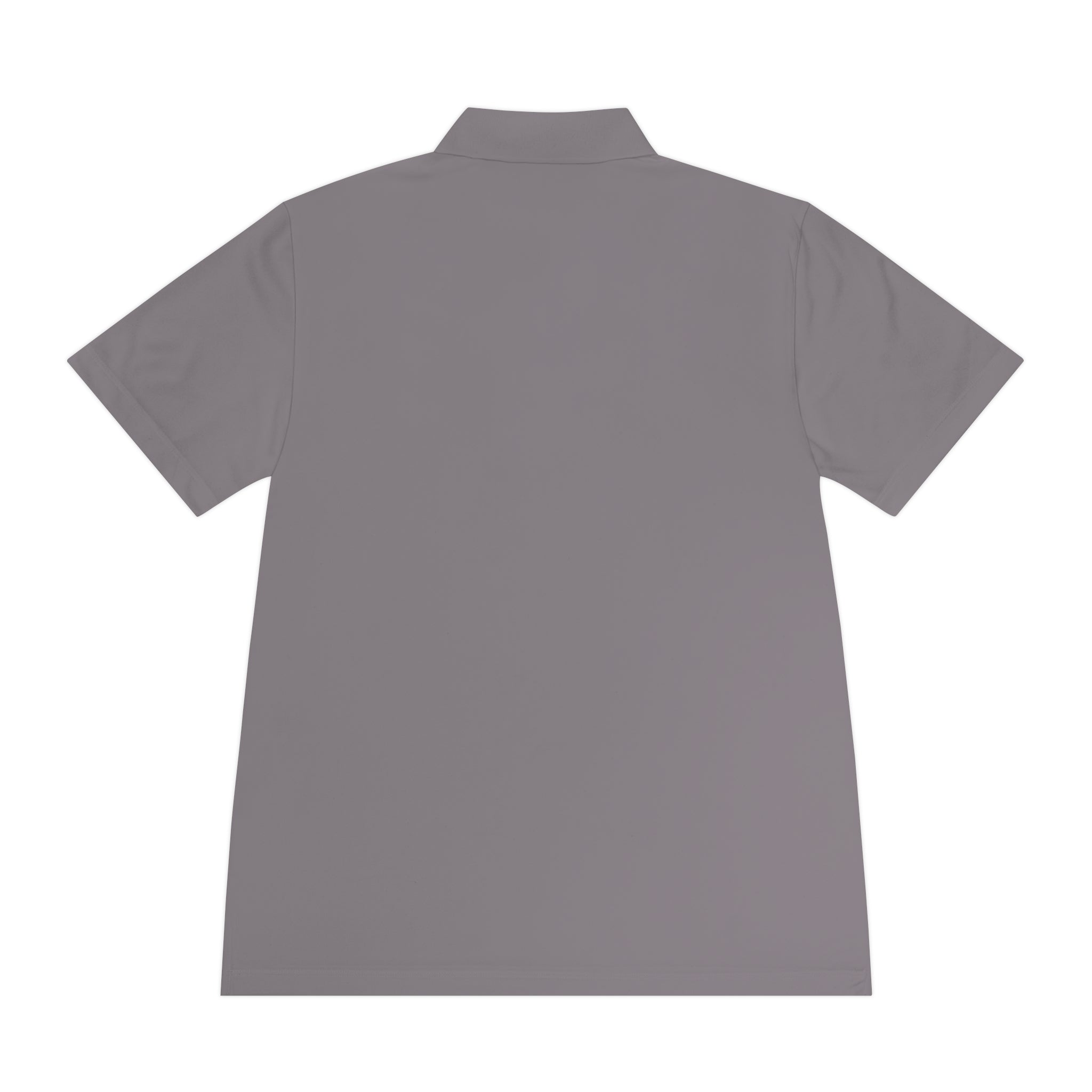 Men's Sport Polo Shirt, Casual Performance Polo, Activewear for Men, Comfortable Athletic Shirt, The Ameya Taylor Experience Grey Silver Tier